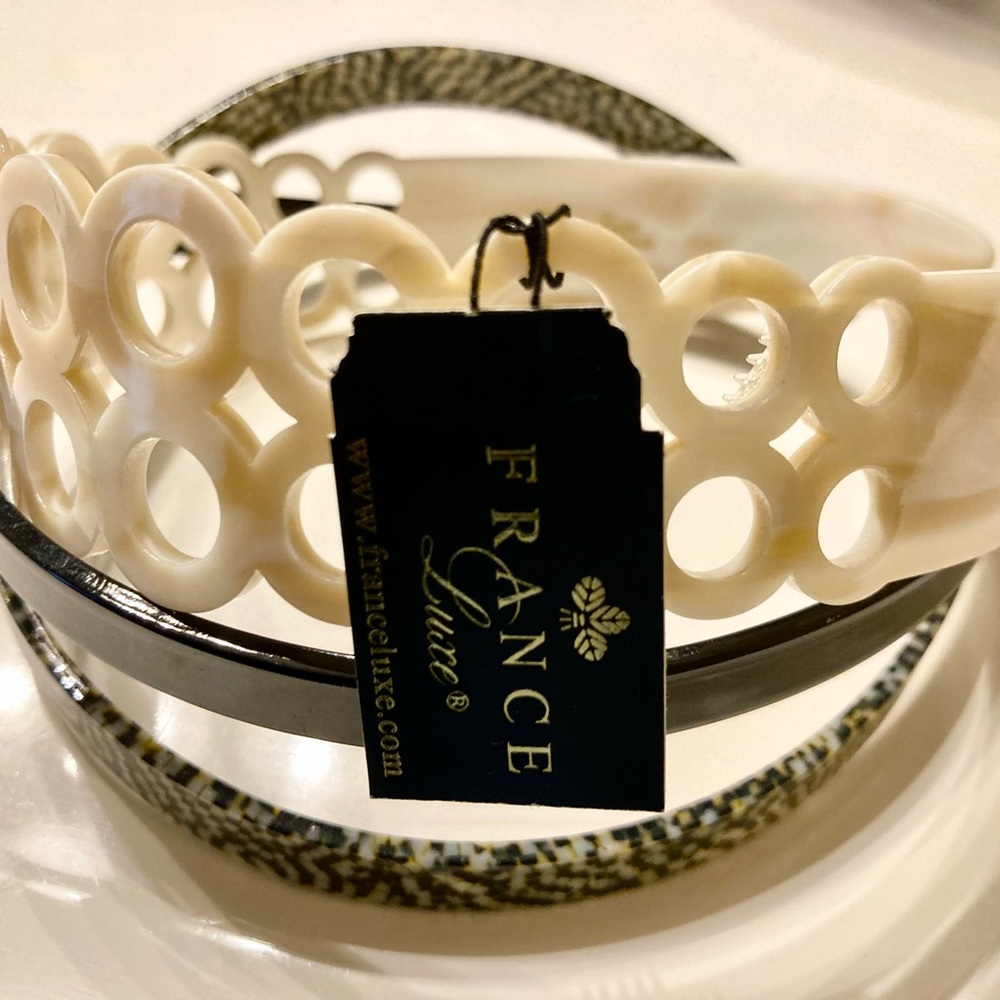 France Luxe headband set: new